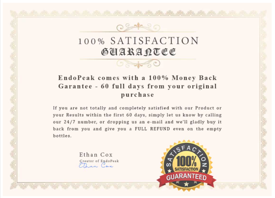 Money Back Guarantee