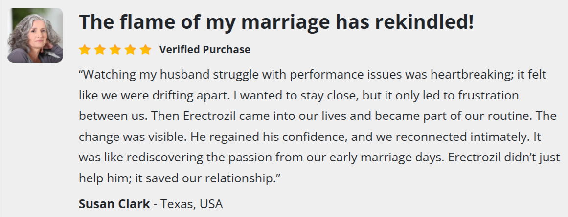 Erectrozil cusomer reviews