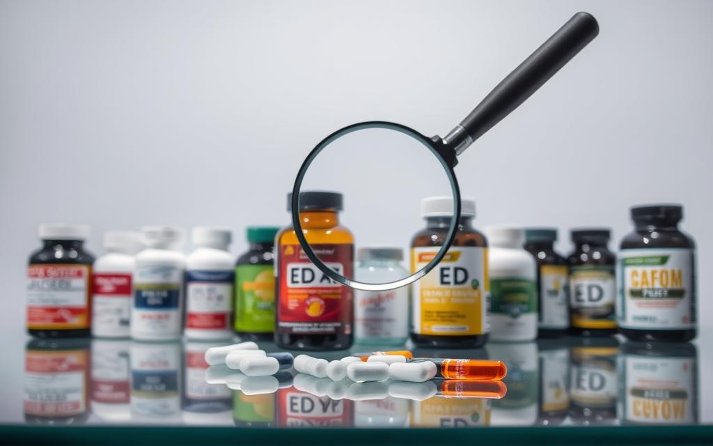 ED supplements comparison
