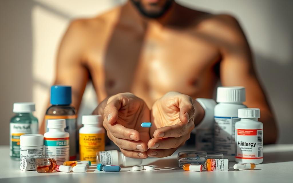 allergy medications and ED