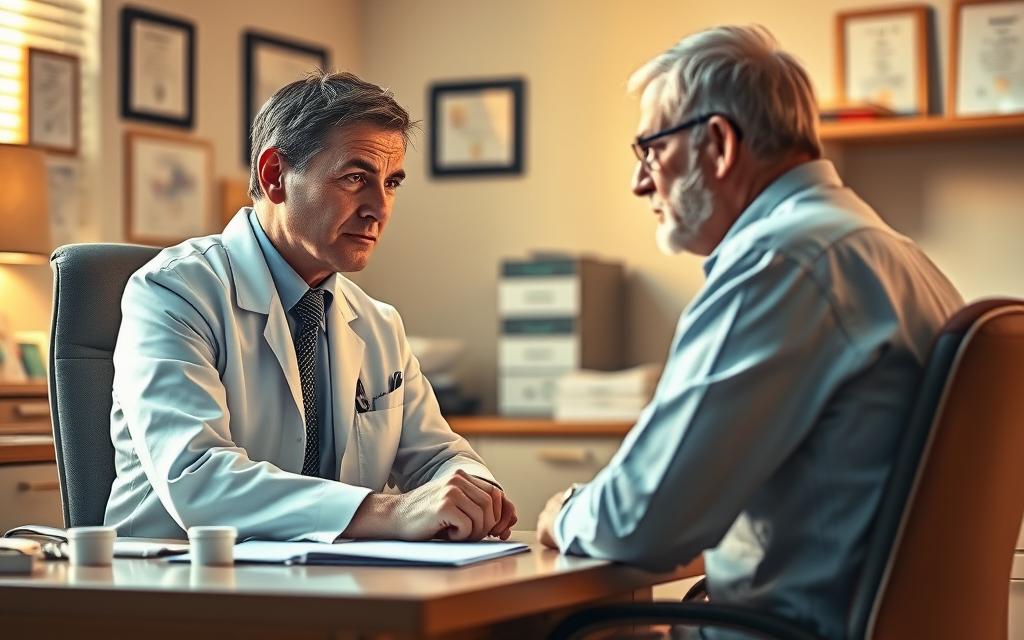 discussing side effects with healthcare provider