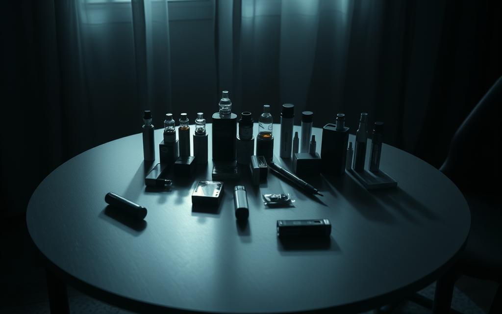 vaping and nicotine products