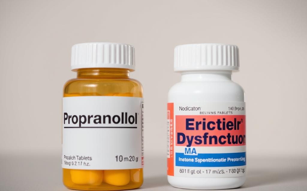 propranolol and ED